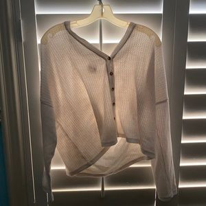 soft white long sleeve